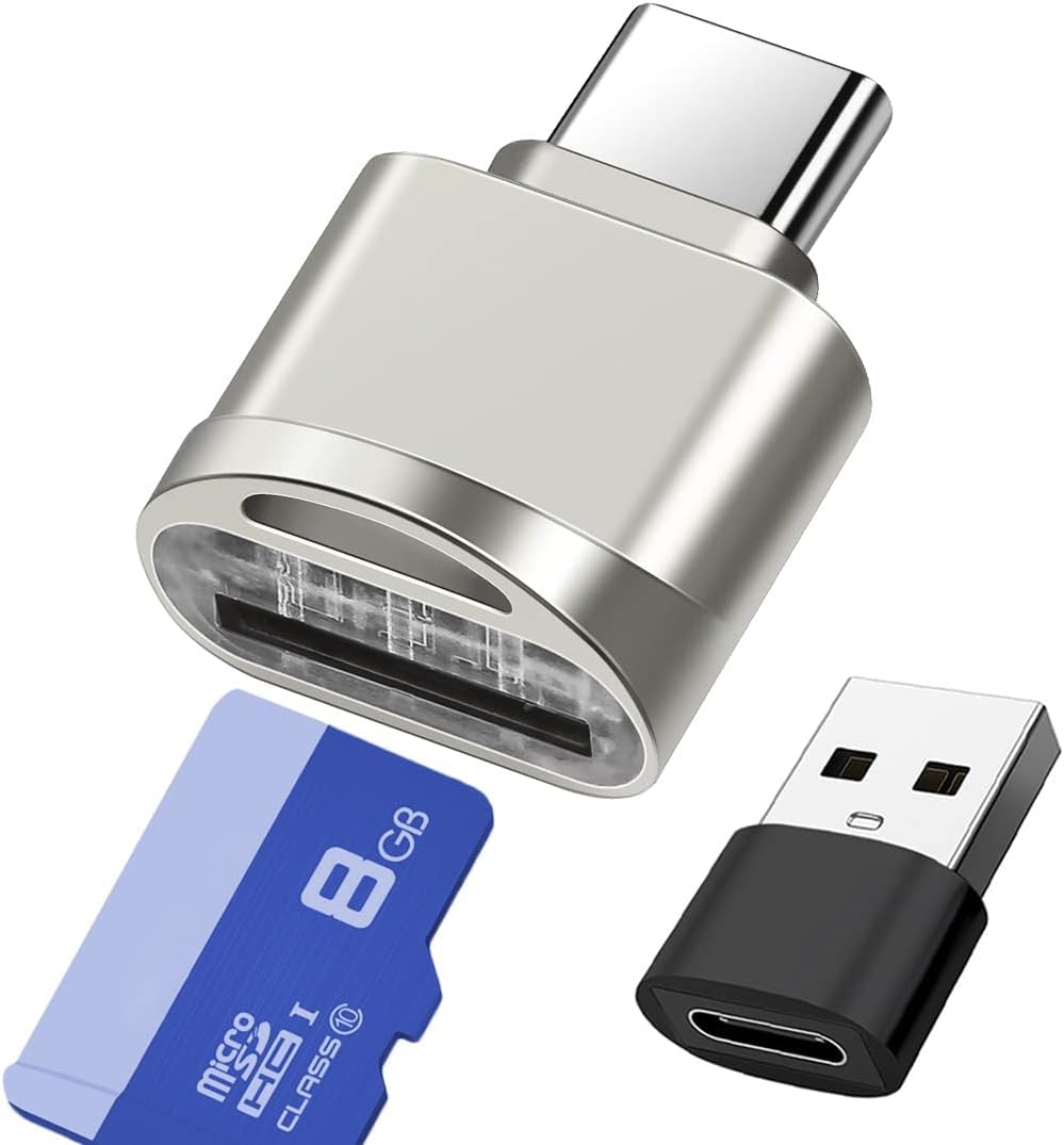 Type-C カードリーダーMicroSD カード対応 タイプC メモリーカード…