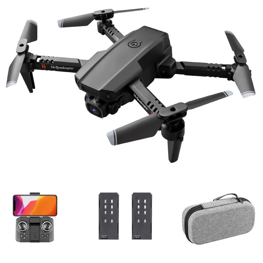 ACAGALA Drone RC LS-XT6 con cámara Cámara 4K Seguimiento de vuelo Sensor de gravedad Gesto Foto Video Altitud Modo sin cabeza RC Quadcopter para adultos Niño
