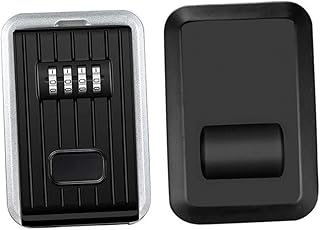 STOBOK Box Portable Lock Box Outdoor Receptacle Box Portable Safe Box Key Security Cabinet Box Key Lock Box Wall Mount Key Storage Cabinet Key Safe Box Wall Mount Key Storage Box Key Box