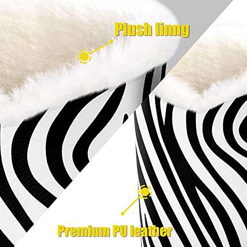 Image of Plush Fluffy Lined Anti-scratch Eyeglasses Holder Protective Glasses Stand Case