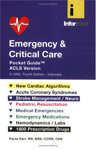Emergency & Critical Care Pocket Guide 1890495239 Book Cover