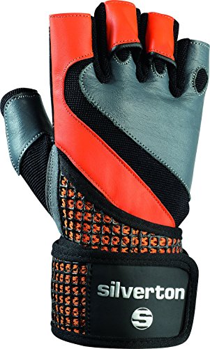 Guantes Silverton Power Grid de forro polar negro para senderismo activo