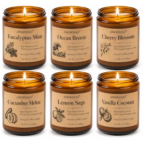 6-Pack Scented Candle Gift Set