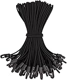 【Contenu de la livraison】Vous recevrez 50 tendeurs elastique avec crochets 25cm. Chaque corde est équipée d'un crochet en plastique durable, ce qui la rend adaptée à un large éventail d'applications complexes