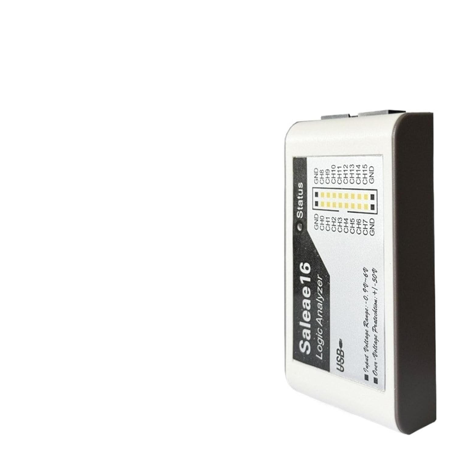 1pc Logic Analyzer Logic16-channel 8-Channel Debugging 100M Digital Signal Oscilloscope(PCB Upgrade 8)