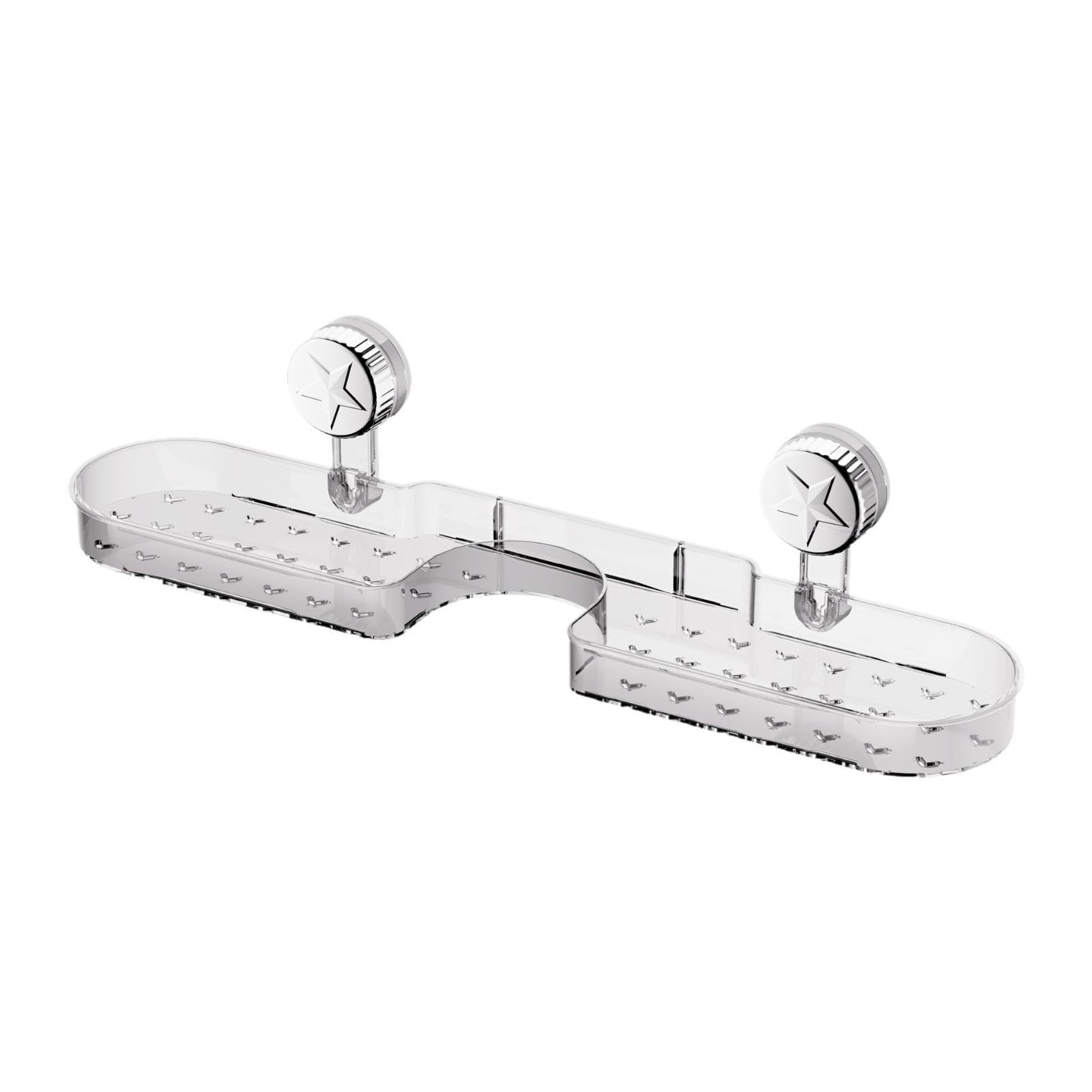 Étagère de rangement salle de bain et cuisine boîte transparente polyvalente