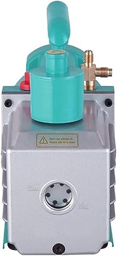 Miniatura 3 de ATO - Bomba de vacío de paletas rotativas de una etapa de 2.5 CFM10 CFM, bomba de vacío monofásica universal, para aire acondicionado,