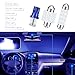 CouTunp 24PCS Car Interior LED Lights Kit Set, T10 31mm 42mm LED Interior Replacement Bulbs, Blue Interior Cars Light, for Dome Map License Plate Bulbs Door Side Marker Cornering (Blue)