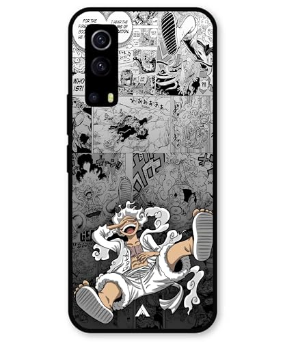 Image of Premium Anime 2 Case for iQOO Z3 (Glossy Finish) Soft-Touch Metal TPU Back Cover, Shockproof, Designer, Aesthetic Mobile Phone Case