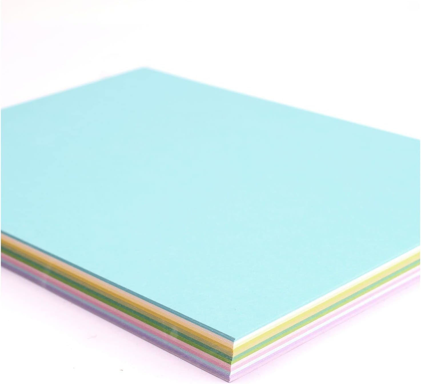 Vaessen Creative Florence Smooth Cardstock Paper, Spring Colours Mix, 216 grams, Size A4, 60 Sheets, for Scrapbooking, Card Making, Die Cutting and other Paper Crafts