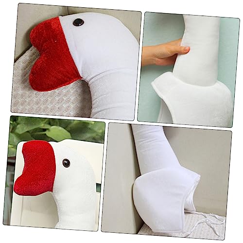 Totority Grande Chapéu De Ganso Branco Gorro De Chapéu De De Ganso Chapéu Cosplay Chapéu De Ganso De