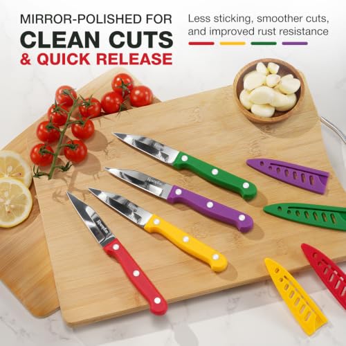 Colorful Paring Knife SET DROPS TO - image 4
