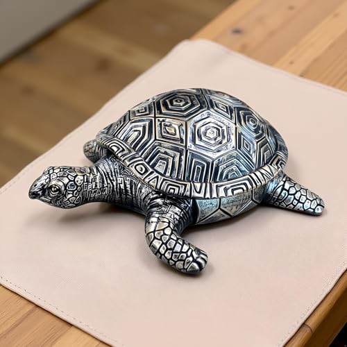 Escultura Decorativa Tortuga Marina Moderna en Resina miniatura 6
