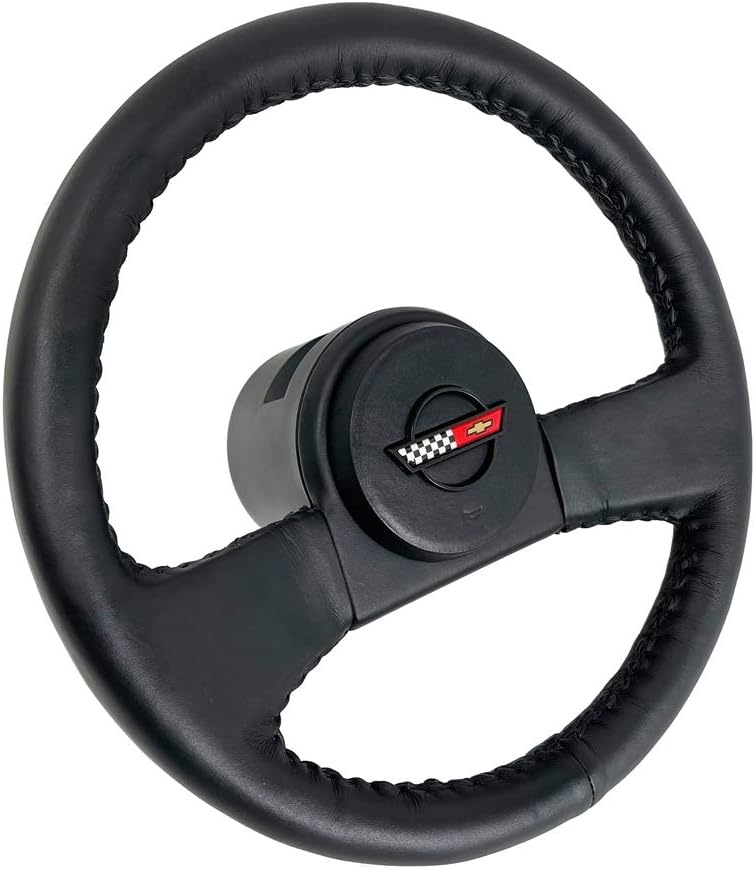 VSW Reproduction Steering Wheel Kit Compatible with 1986 -1989 C4 Corvette, 9768988