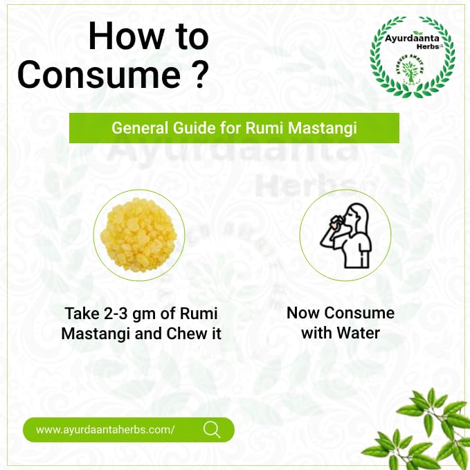 Rumi Mastangi/Roomi Mastangi/Pistacia Lenticus/Mastic Gum/Tears of Chios/ रूमी मस्तंगी / रूमी मस्तकी - 25 Gram 1