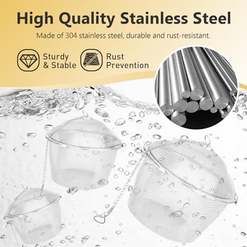 Iffitya 3Pcs Small Parts Jewelry Cleaning Basket, Cylinder Stainless Steel Basket for Ultrasonic Jewelry Cleaner, Jewelry Steam Cleaner Basket Small Parts Washing Basket for Jewelry, Watch Parts - Thumbnail 5