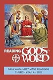 Reading God's Word 2026: Daily and Sunday Mass Readings Church Year A