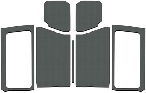 Miniatura 3 de Design Engineering 50293 - Tapete de piel negra con efecto de boom compatible con Jeep Wrangler JK de 4 puertas (2011-2018)