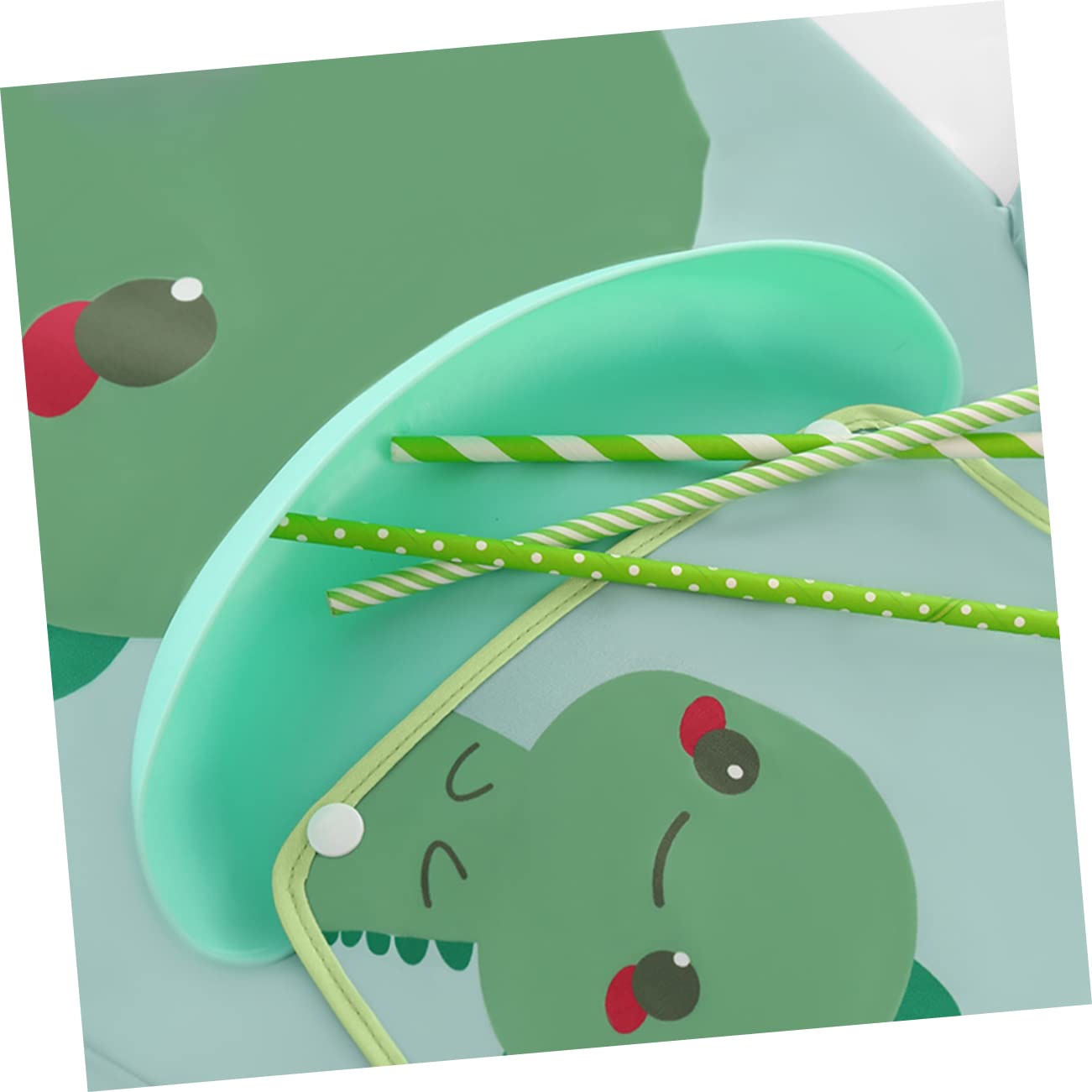 ibasenice Lot De 2 Bavoirs Doux Pour Bébé Avec Adorable Motif Dessin Animé Tablier Pour Bébé Et Bavoir Pour Repas Pour Garçons Et Filles
