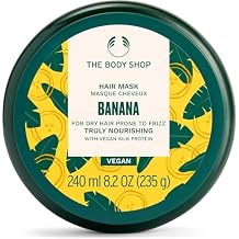 The Body Shop Banana Truly Nourishing Hair Mask، 8.2 Fl Oz Vegan