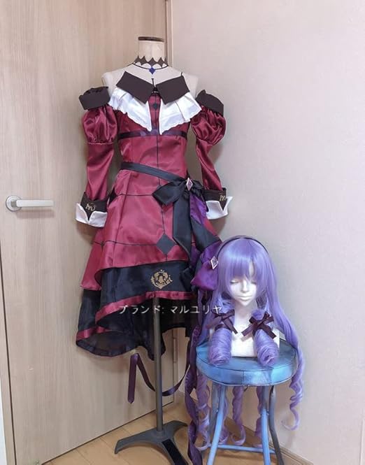 にじさんじ 壱百満天原サロメ コスプレ 衣装 (ウィッグ込) fkip.unmul
