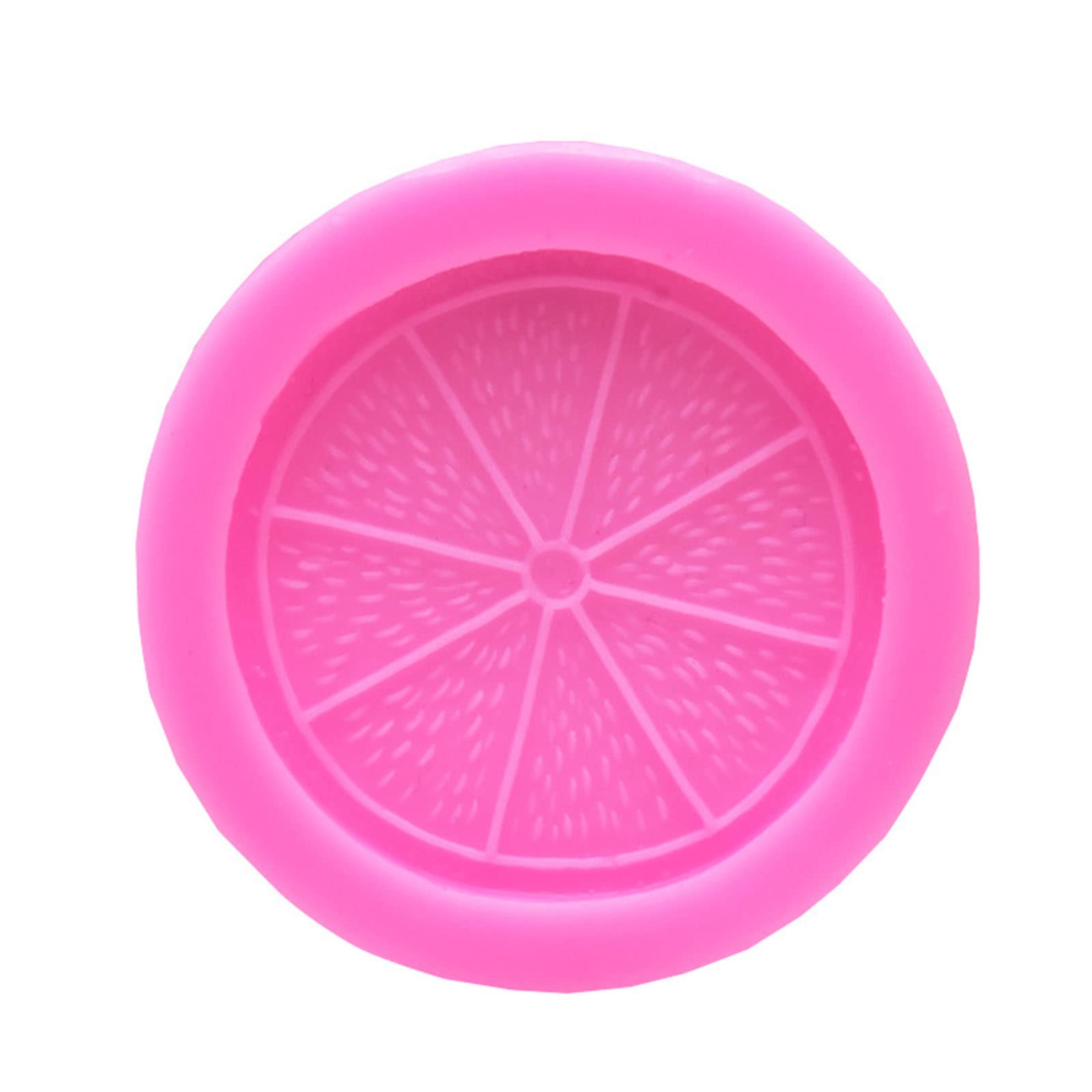 Wylzlkx Fuchsia Fruit Lemon Silicone Mold Fondant Candy Biscuit Molds Cake Chocolate