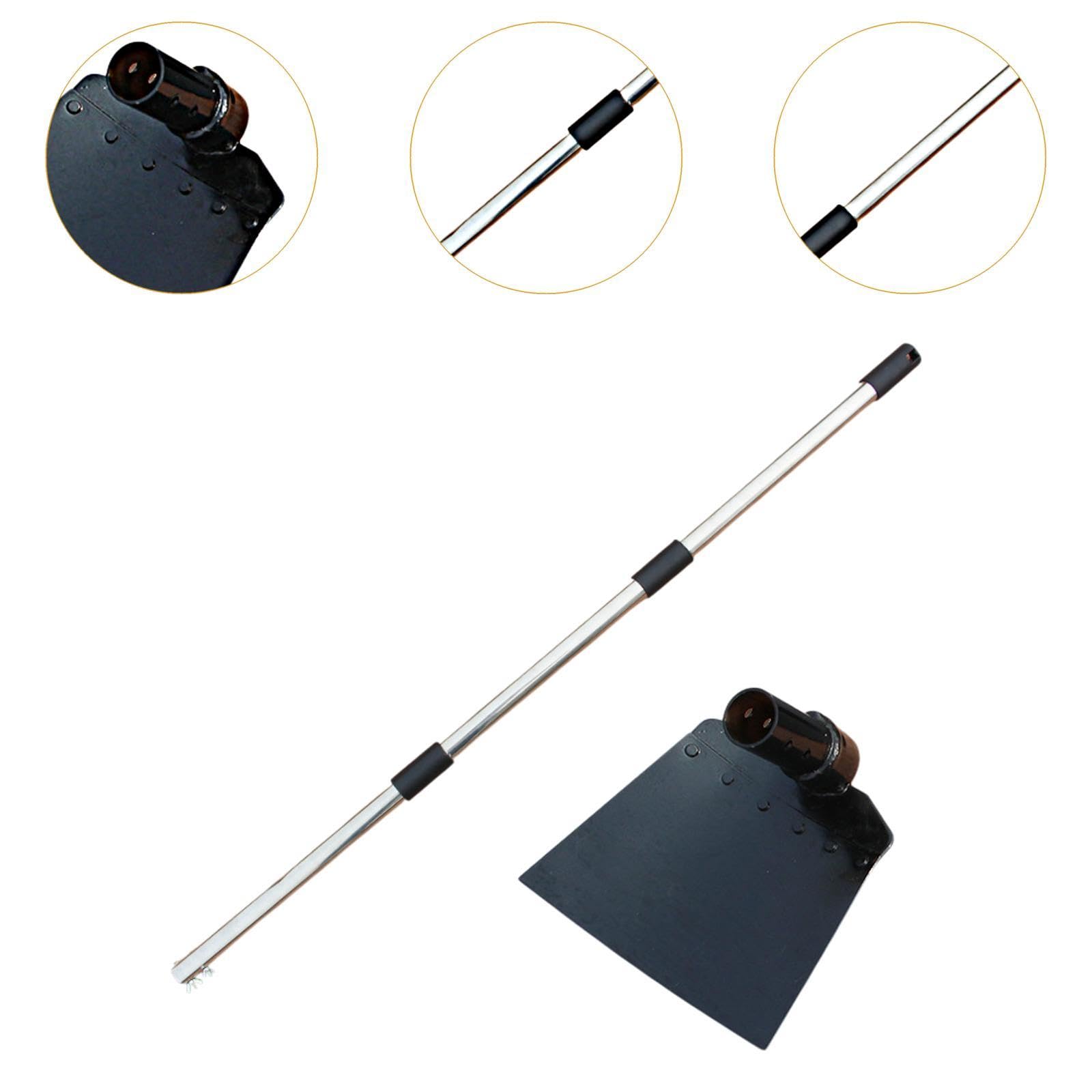Verstellbare Hacke für Gartenarbeiten und Pflanzenpflege, 18cmx15cm