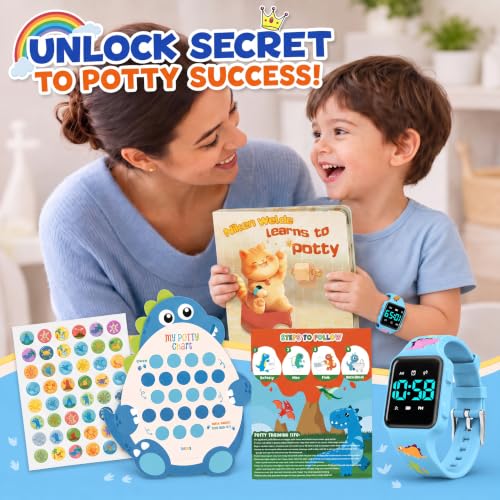 Image of BEN NEVIS Potty Training Watch, Digital Toddler Watch with Countdown /Music /Alarm Clocks /Vibration Reminder and Waterproof, Remind Toddler to Go to The Toilet