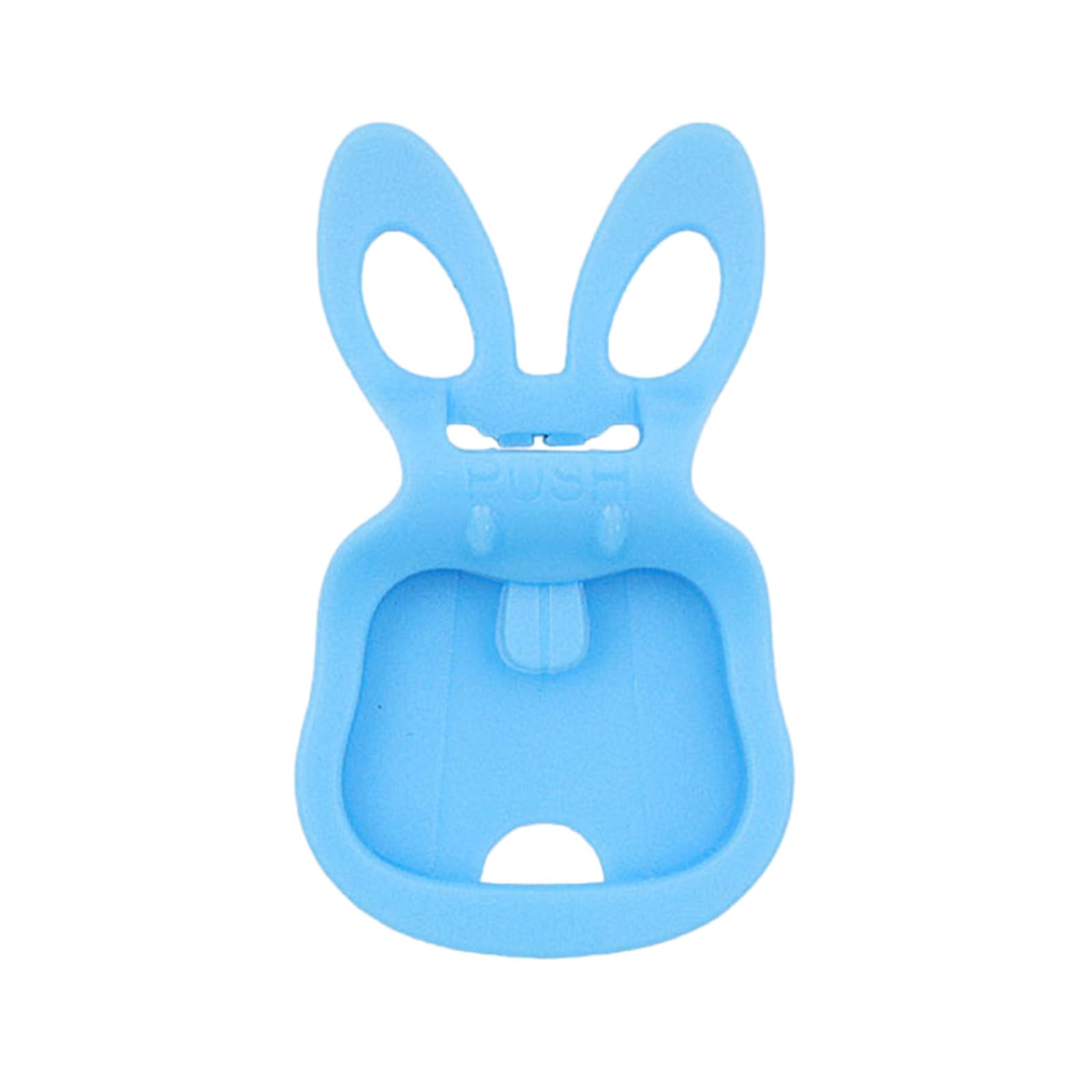 Ekoama Colorful Rabbits Shape Can Opener Bottle Caps Lifter With Ergonomic Grip Beverage Drink Opener