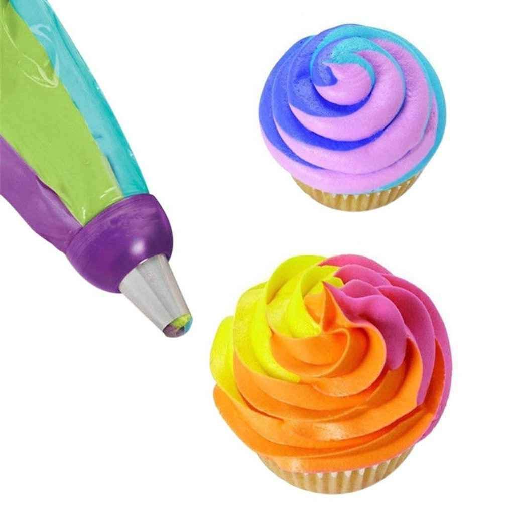 Flushzing Icing Piping Bag Russian Nozzle Coupler Cookie Pastry Adaptor Converter Cream Coupler Cupcake Fondant Cookie Pastry Adaptor