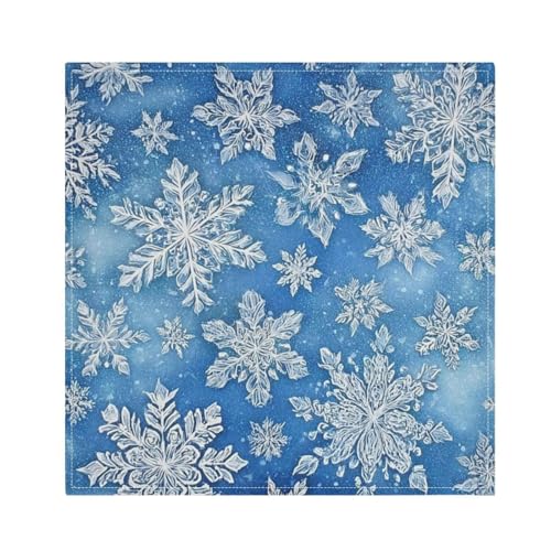 Servilletas de Tela Azul Set x6 50.5x50.5 cm miniatura 1