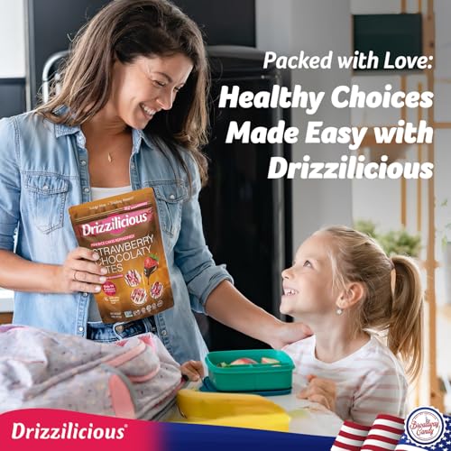 Drizzilicious Strawberry Chocolaty Bites Mini Rice Cakes, 4 OZ - image 3