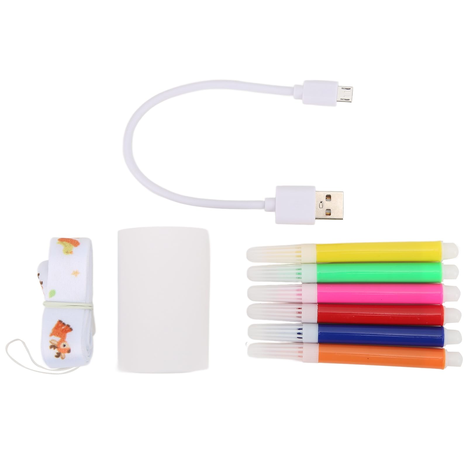 Generic Mini Cámara para Niños de Impresión Instantánea Digital 12MP 1080P con Pegatinas Creativas para la Diversión de los Niños
