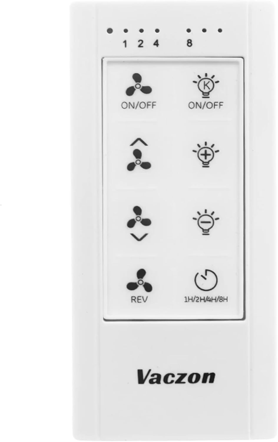 Ceiling Fan Remote Control and Receiver Kit with Wall Holder, GA048, Compatible with VZA01A113BK-BLE & VZA01B103A-BLE