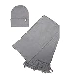 bench schal männer Schal 70 cm breit 2 m lang Beanie Bench Set Schal und Mütze Scarf Set
