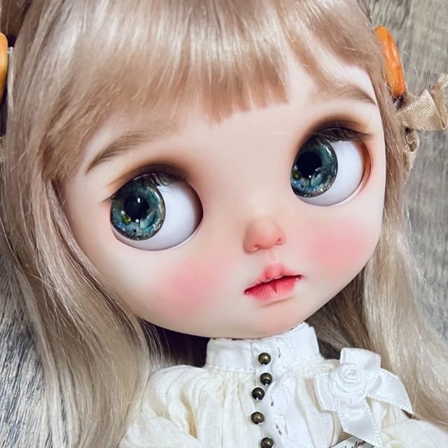 Amazon.co.jp: 手塗りの顔メイク 海外作家様カスタムブライス カスタム