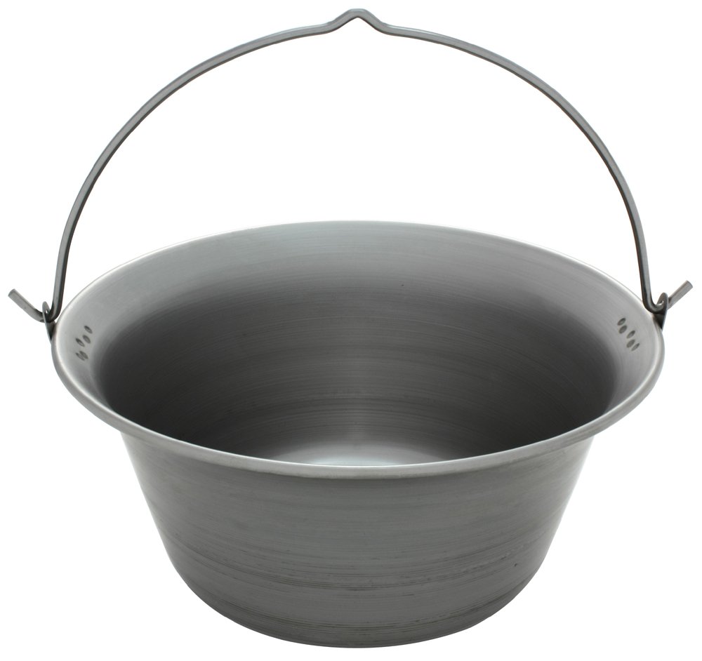 GRILLPLANET Gulaschkessel 30 Liter Eisen