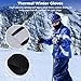 yeeplant Unisex Snow Gloves for Skiing & Winter Sports, Waterproof Touchscreen Gloves, Windproof Design