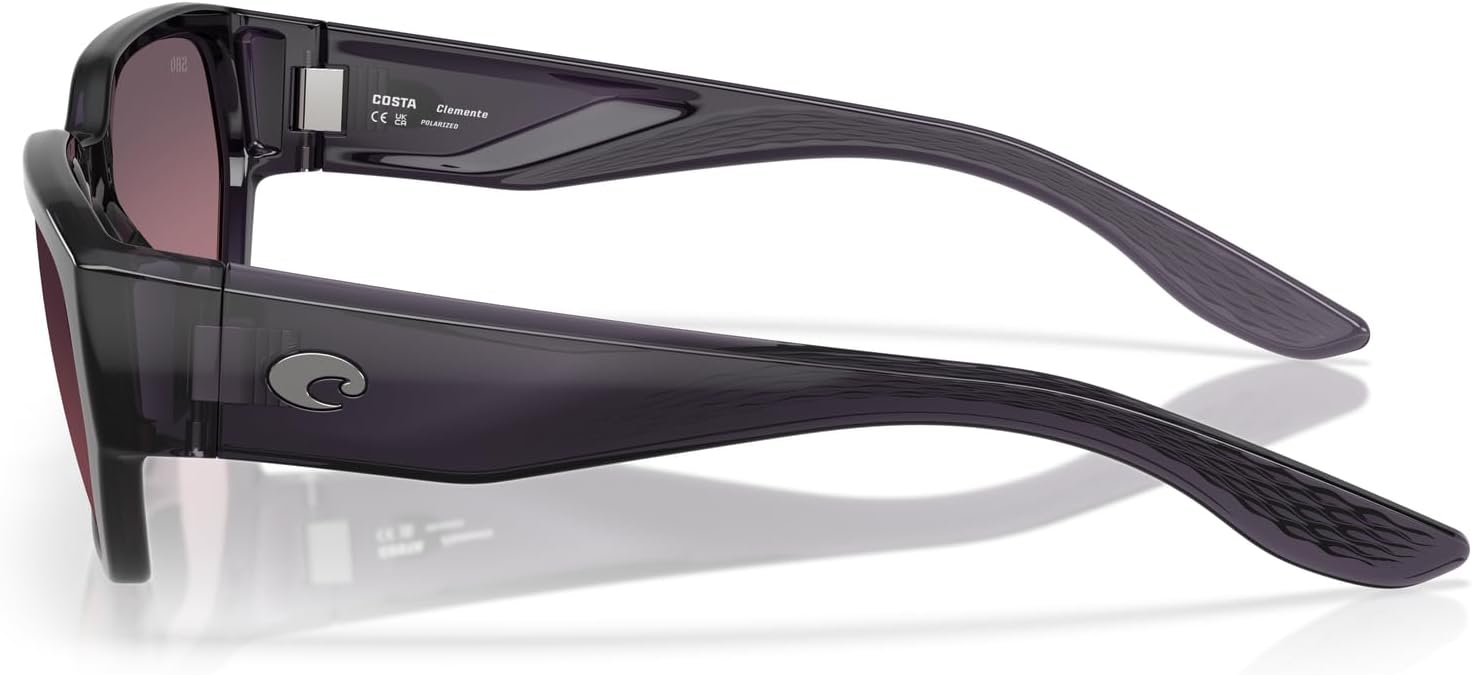 Costa Del Mar Unisex Clemente Rectangular Sunglasses