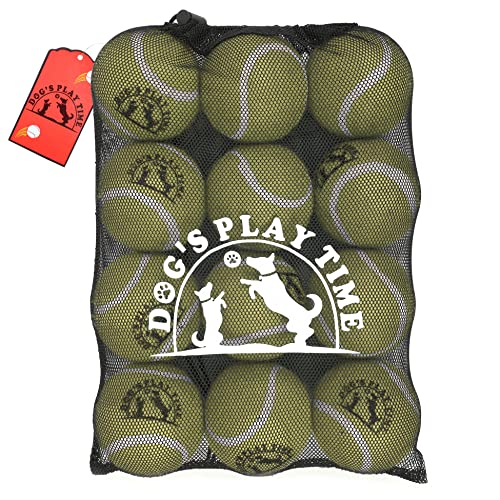 SPIN FIRST Durable Dog Tennis Balls, Tough Non-Toxic Fetch Balls for Dogs Soft on Teeth - Image 2