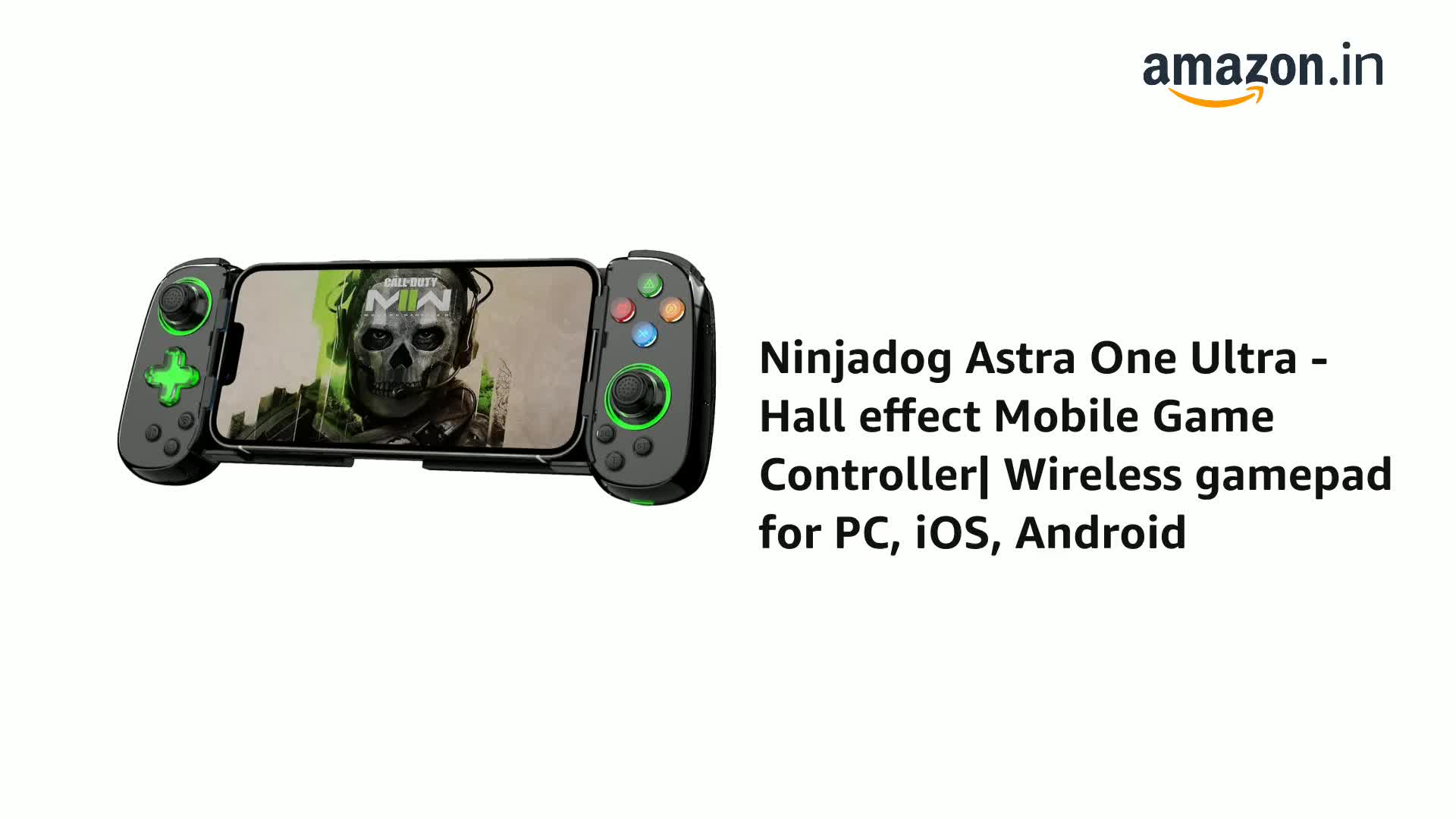 Ninjadog Astra One Ultra Hall Effect Mobile Game Controller