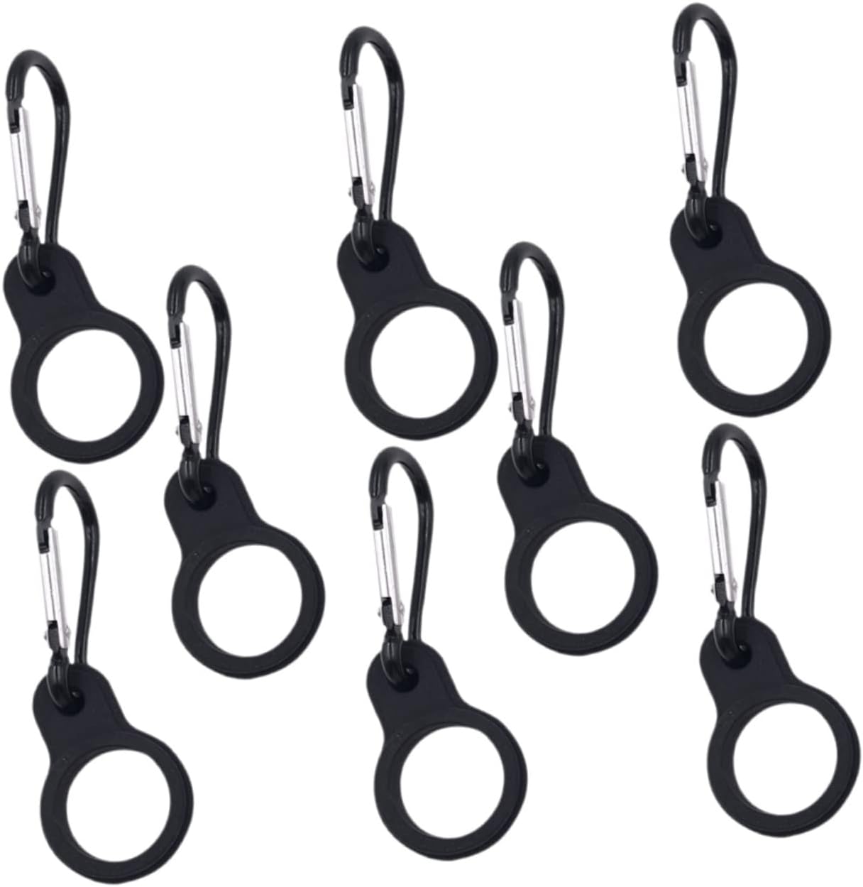 VANZACK 40pcs Reliable Material Bottle Carrier Hanger for Water Bottle Motivational Design Easy to Use for Outdoor Activities