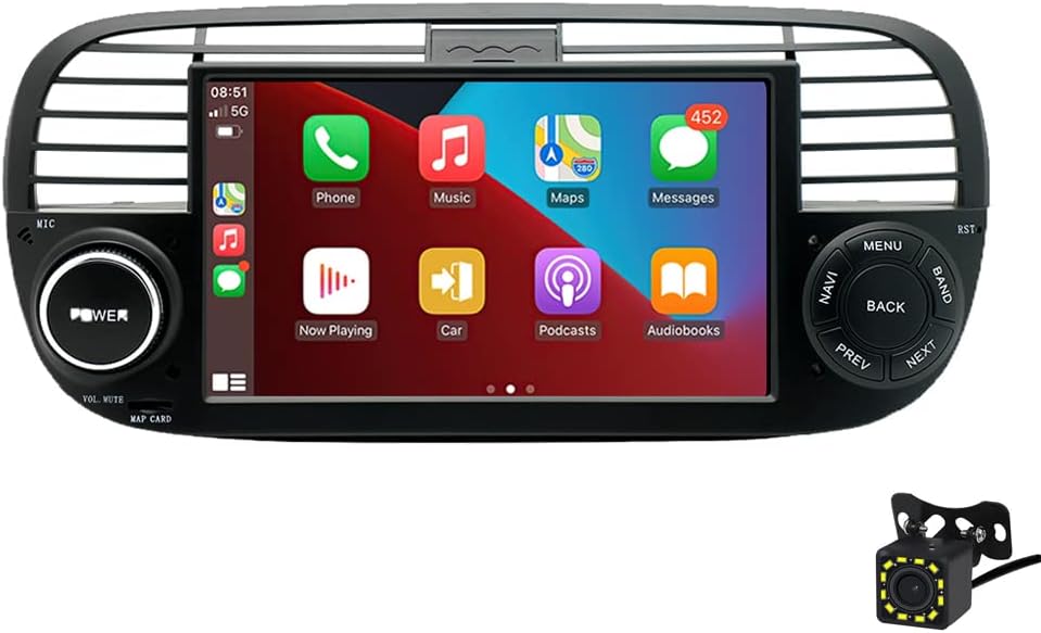 BOOMBOOST Wireless CarPlayer Android Auto Car Stereo Android 7 Inch 2