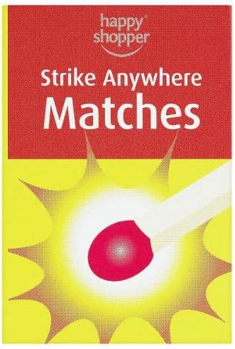 Happy Shopper Strike Anywhere Matches Pack Of 100 X Box Amazon Co Uk Grocery