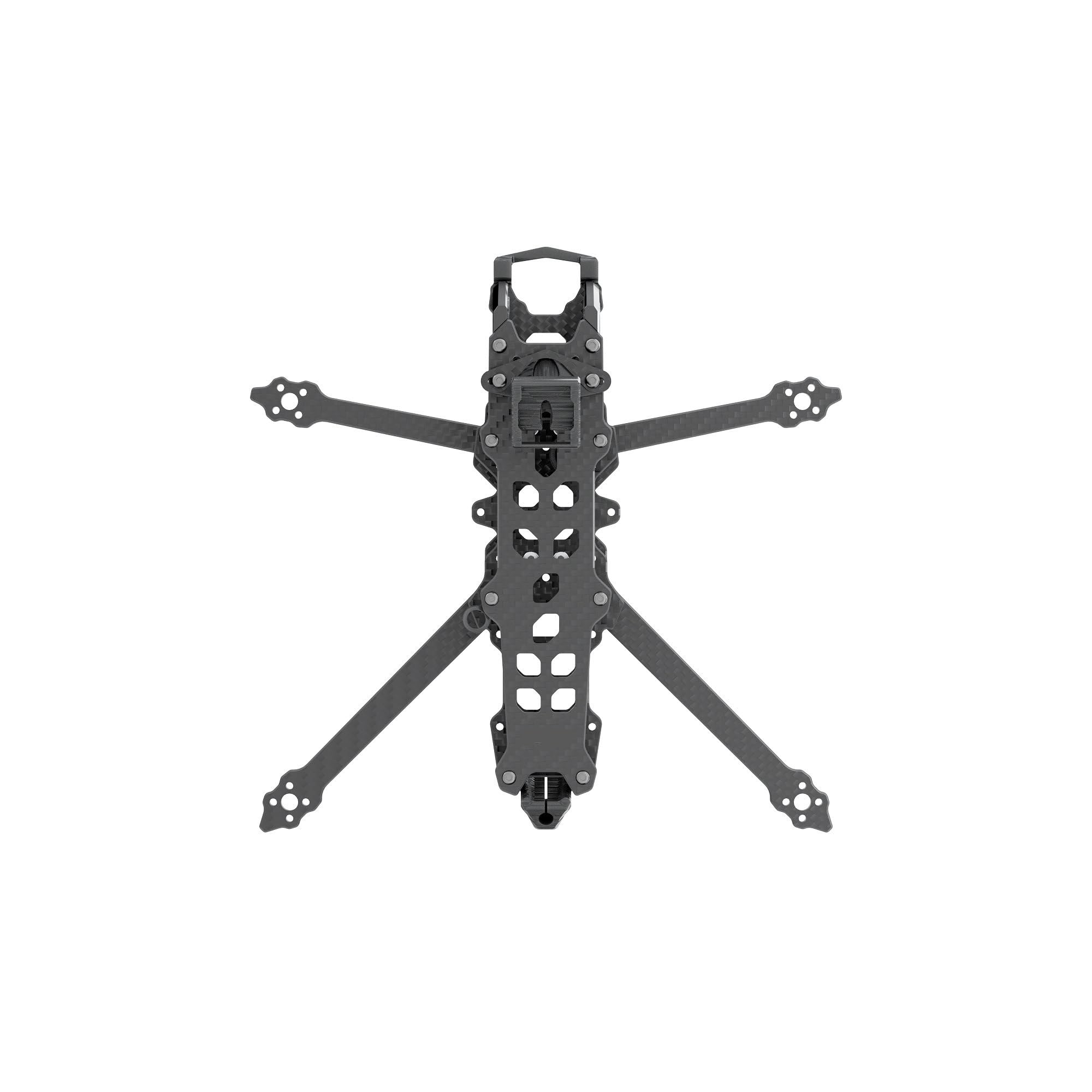 Kit de Cadre renforcé en Fibre de Carbone LR40-SERIES de 4 Pouces, empattement de 180 mm, Bras de 3,5 mm d'épaisseur, Composants en Alliage 7075, pièce mécanique légère de 59 g (1 Jeu)