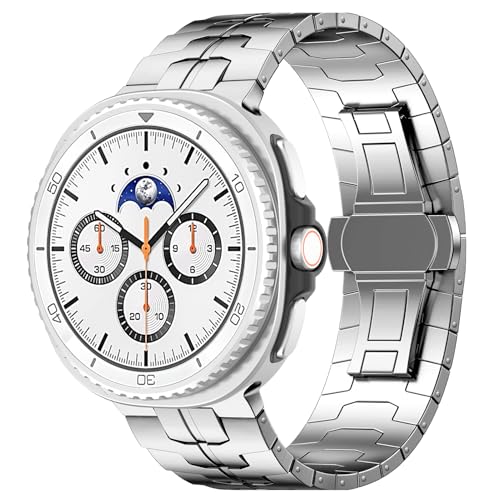 Bracelet Samsung Galaxy Watch 8 40mm 44mm 45mm 46mm acier inoxydable mixte