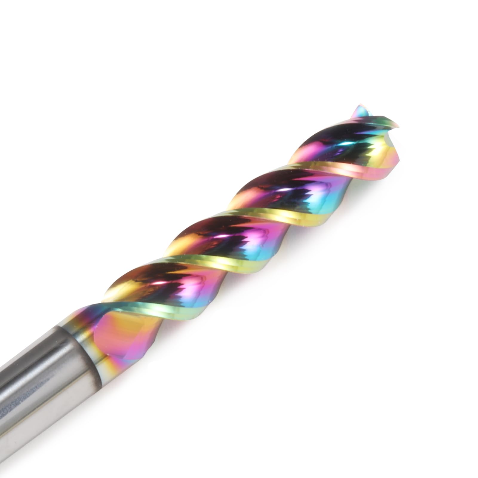 1 Stücke 1,0 Bis 12mm HRC56 DLC Beschichtet 3 Flöten U Slot Spiral Schaftfräser Werkzeuge Alu Fräser for Aluminium Legierung(12dx35Hx12Dx75L)
