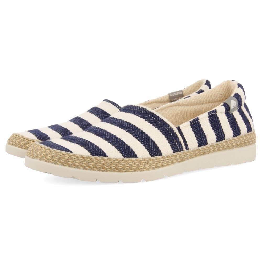 GIOSEPPO Men's Stroud Espadrille Wedge Sandal, Navy, 10.5 UK