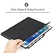 iPad Pro 12.9 Case (2017/2015), iVAPO Cover Folio Case iPad Pro 12.9 Case Typing and Viewing Stand with Auto Sleep/Wake Function Built-in Apple Pencil Slot for iPad Pro 12.9 inch Black Denim Leather