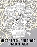 Oso de peluche en globo - Libro de colorear